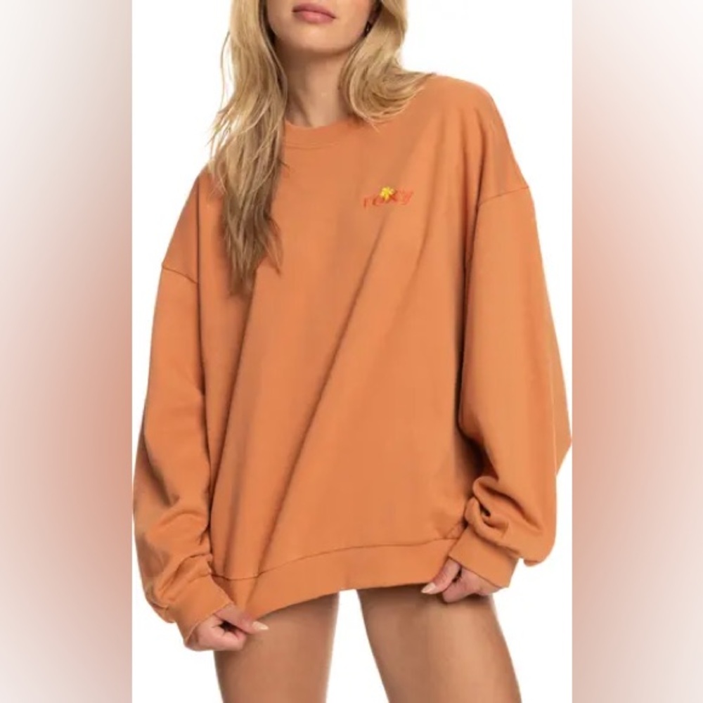 Kate Bosworth Crewneck Organic Cotton Sweatshirt
